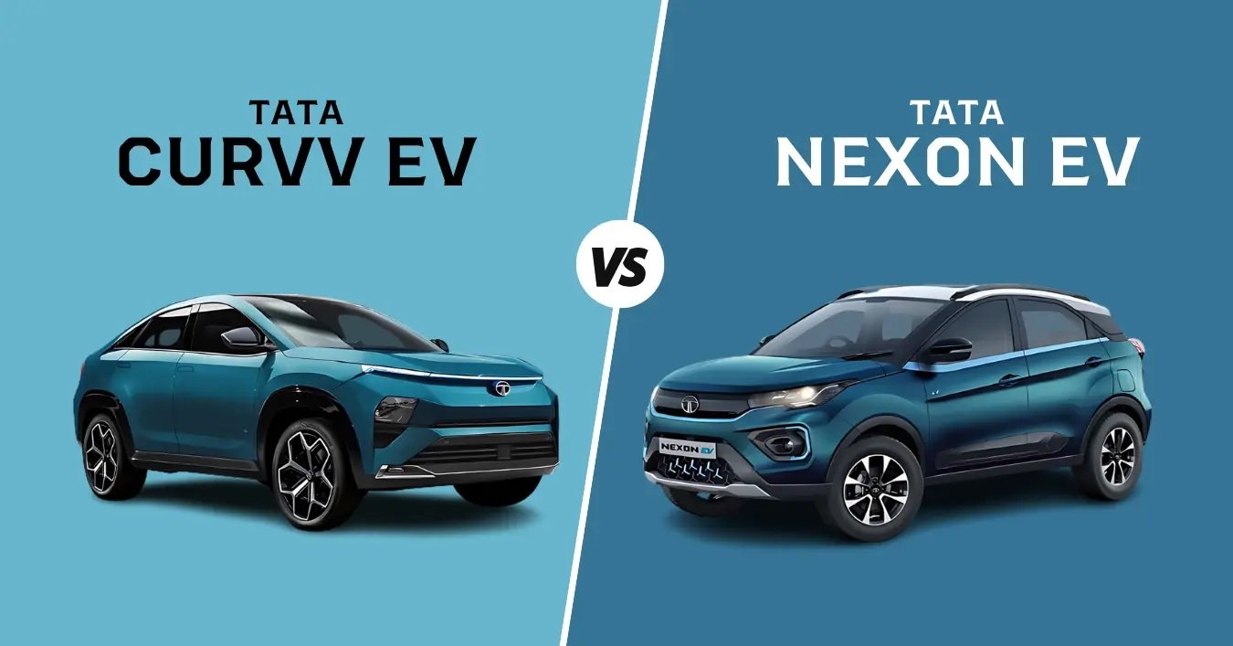 Tata Nexon EV VS Tata Curvv EV Which Is Better